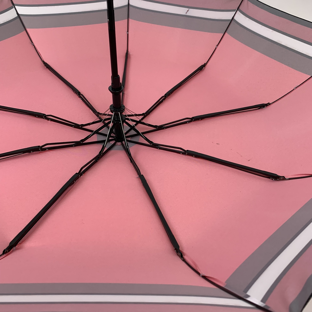 Женский складной зонтик полуавтомат The Best 97 см красный - фото 7