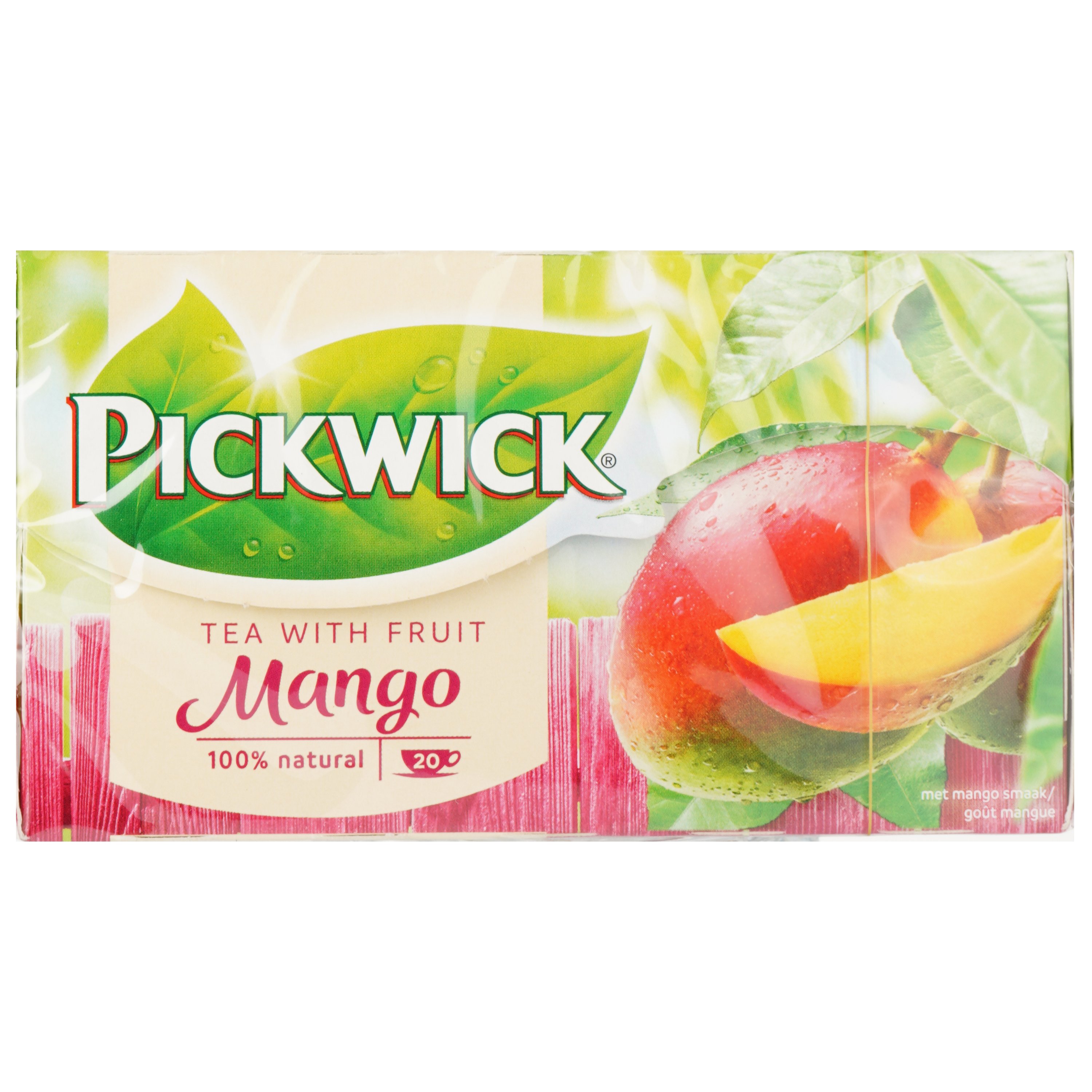 Чай чорний Pickwick, з манго, 30 г (20 шт. х 1,5 г) (907482) - фото 1
