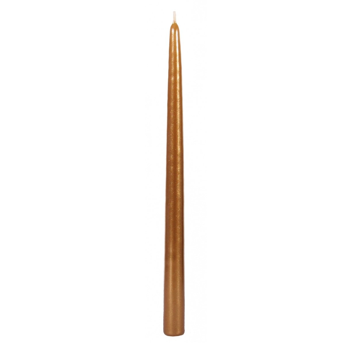 Свічка Shishi, 21 см, 6 шт., золотий (40639) - фото 1