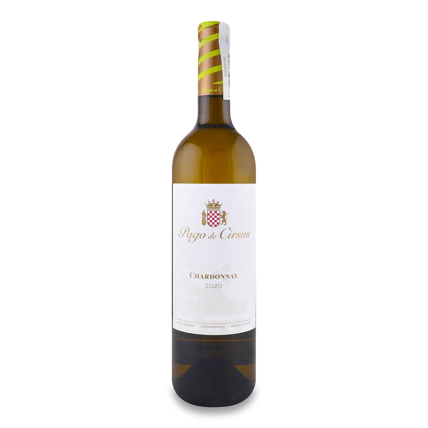 Вино Pago de Cirsus Chardonnay, 14%, 0,75 л (795631) - фото 1