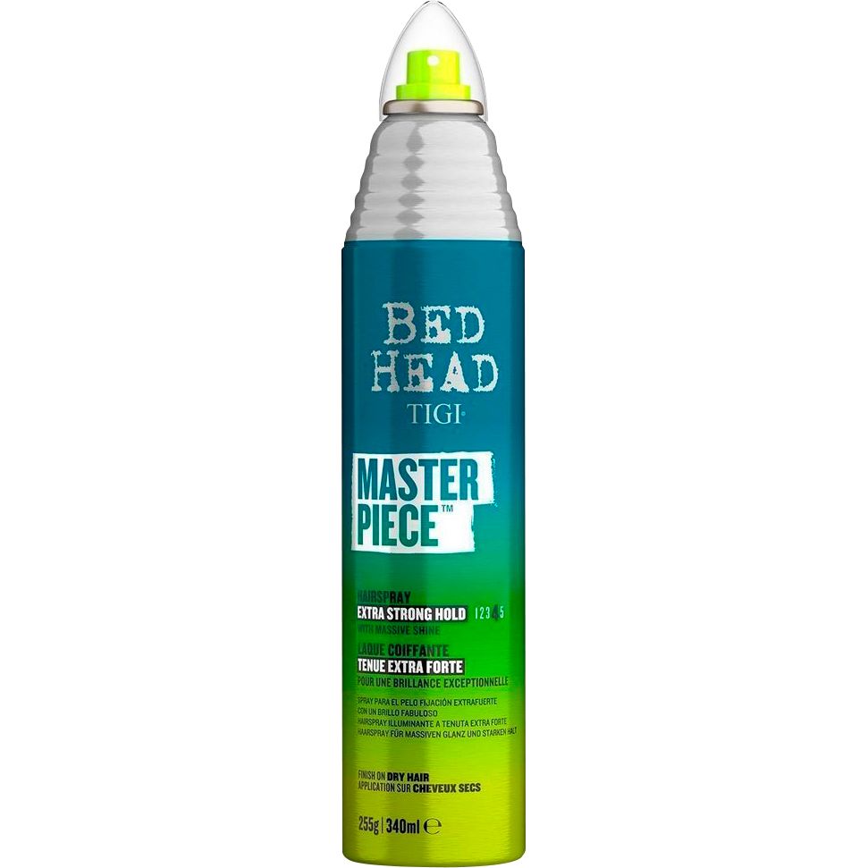 Лак для волосся Tigi Bed Head Masterpiece Hairspray Extra Strong Hold Level 4 з блиском 340 мл - фото 1