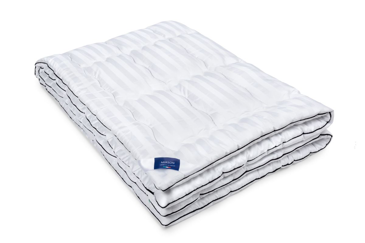 Одеяло антиаллергенное MirSon Royal Pearl Hand Made EcoSilk №0556, зимнее, 172x205 см, белое - фото 4