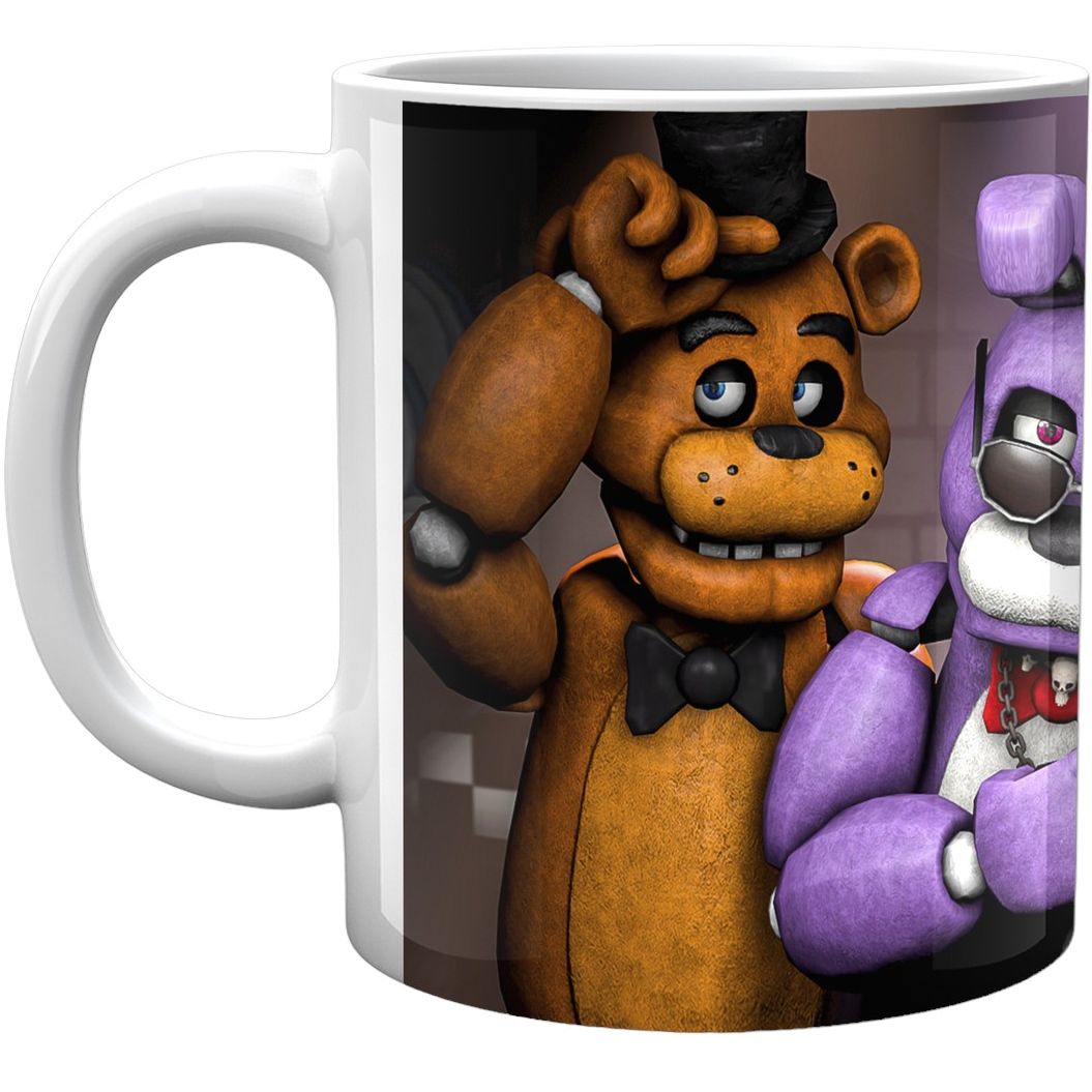 Кружка GeekLand Five Nights At Freddys Пять ночей с Фредди Аниматроники в костюмах FN.02.390 - фото 1