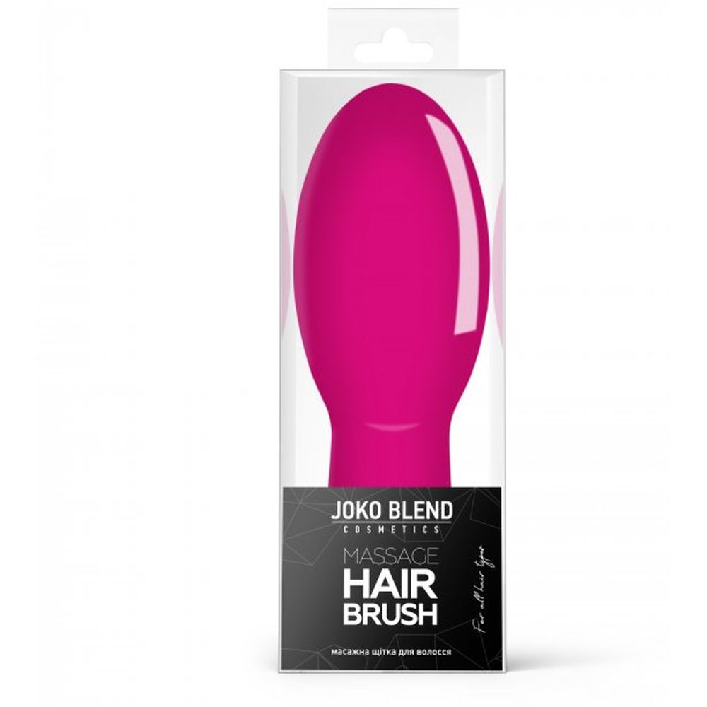 Массажная щетка для волос Joko Blend Love Spell Hair Brush, малиновый с розовым - фото 3