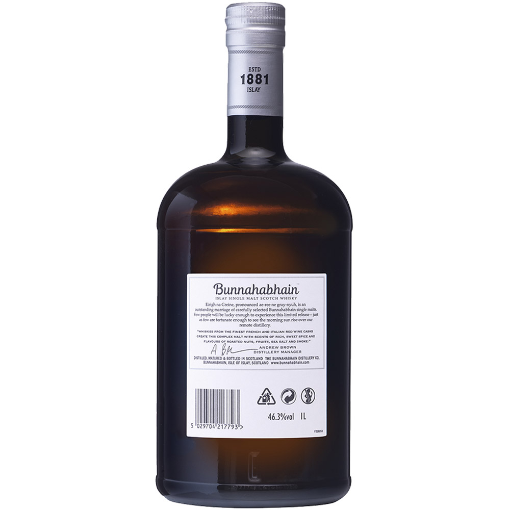 Виски Bunnahabhain Eirigh Na Greine Single Malt Scotch Whisky 46.3% 1 л - фото 2