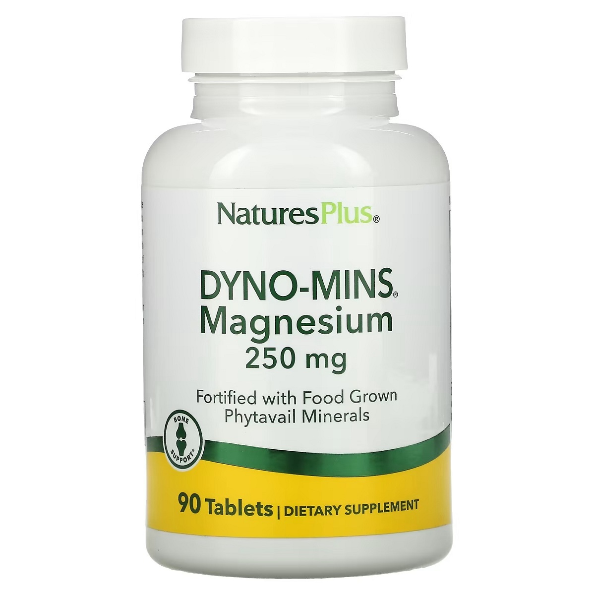 Магній Nature's Plus Dyno-Mins Magnesium 250 мг 90 таблеток - фото 1