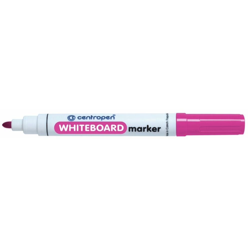 Маркер для досок Centropen WhiteBoard конусообразный 2.5 мм розовый (8559/09) - фото 1