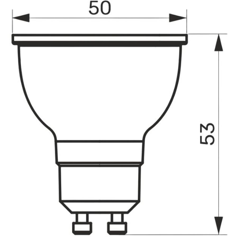 LED лампа Titanum MR16 6W GU10 4100K (TLMR1606104) - фото 3