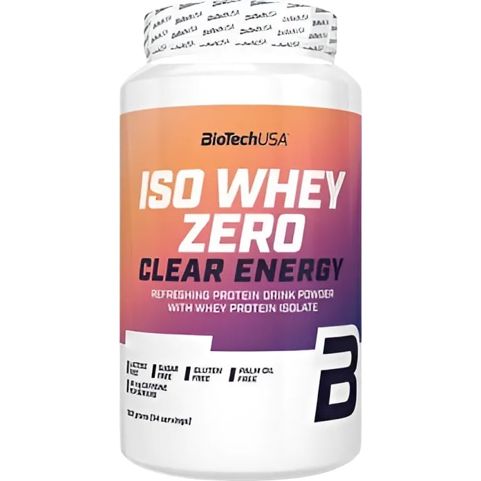 Протеин Biotech Iso Whey Zero Clear Energy Tutti Frutt 1.362 кг - фото 1