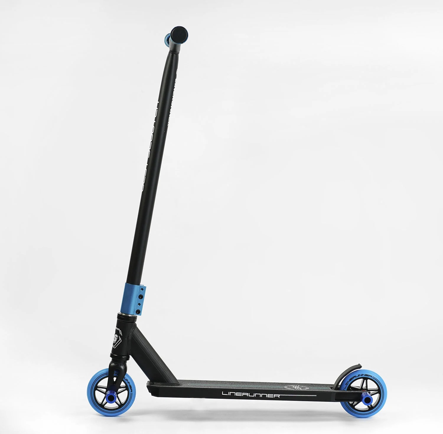 Самокат трюковий Best Scooter 50х10х82 см Чорно-блакитний 000231691 - фото 4