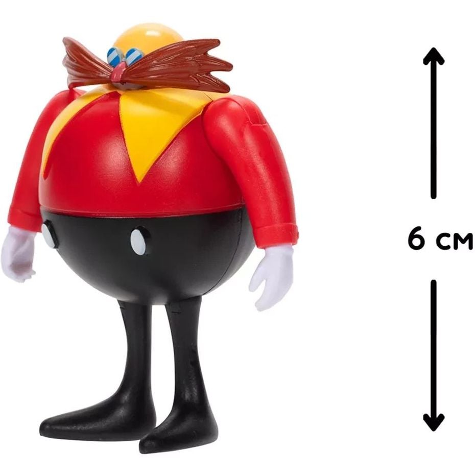 Игровая фигурка Sonic the Hedgehog классический доктор Эггман, с артикуляцией, 6 см (41435i) - фото 5