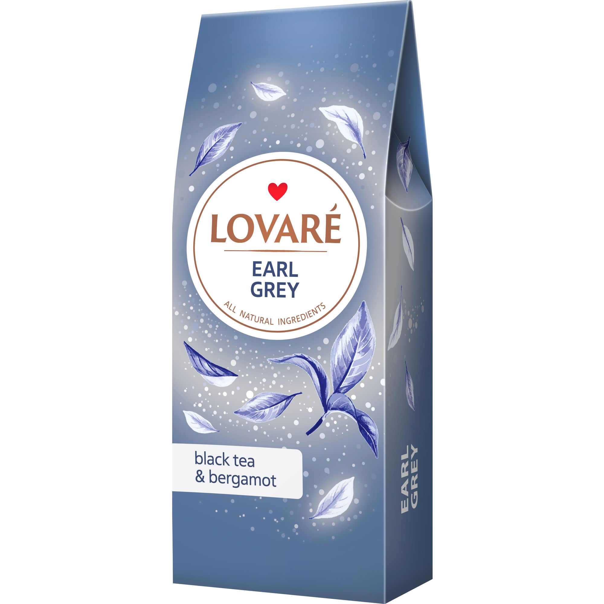 Чай чорний Lovare Earl Grey з бергамотом 80 г - фото 1