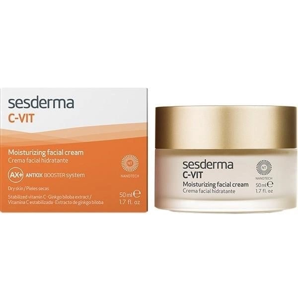 Увлажняющий крем для лица Sesderma C-Vit Moisturizing Cream, 50 мл - фото 1