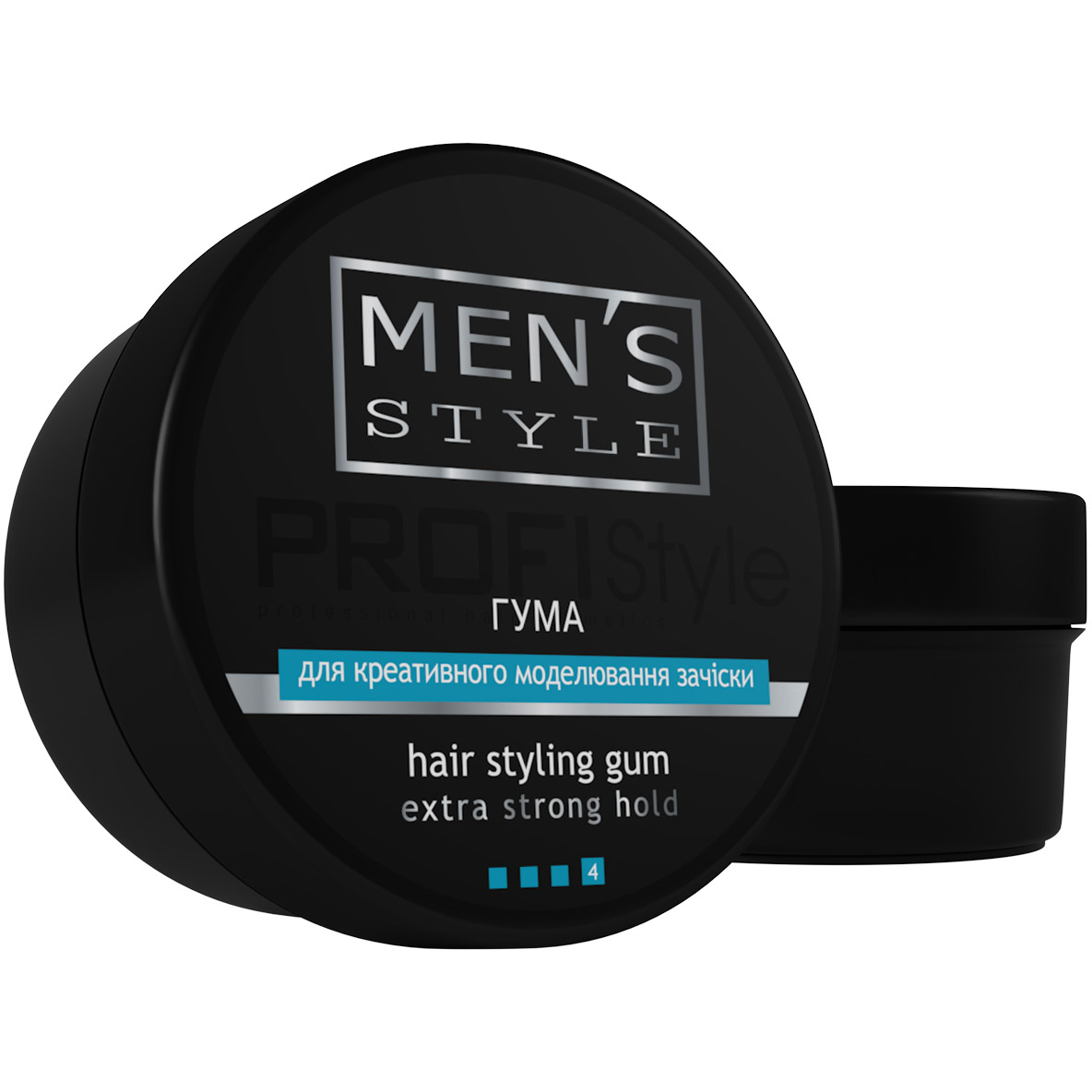Гума для моделювання зачіски ProfiStyle Men's Style Hair Styling Gum Extra Strong Hold 80 мл - фото 1
