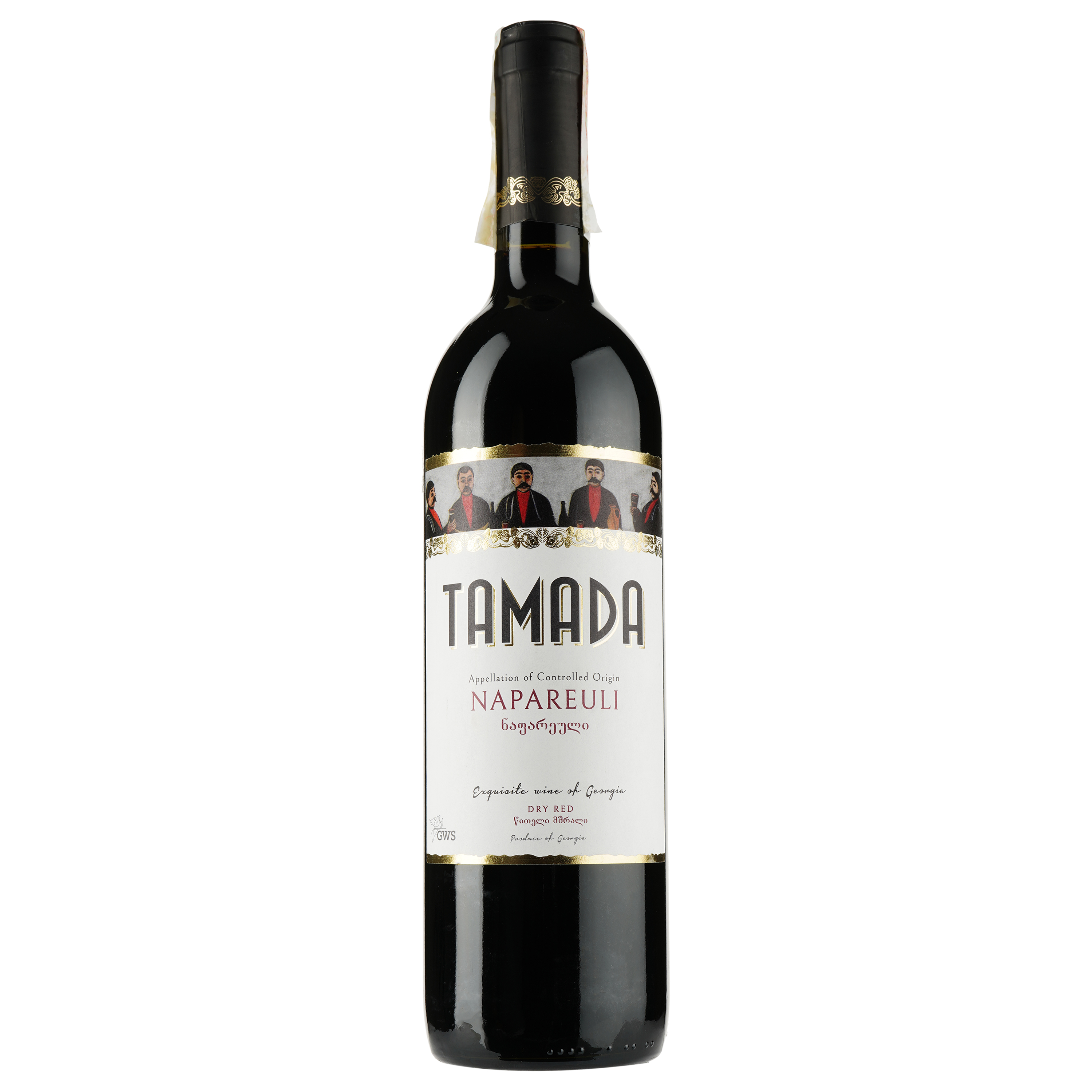 Вино Tamada Napareuli AOC, червоне, сухе, 13,5%, 0,75 л (201782) - фото 1
