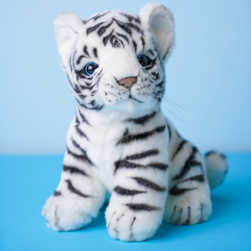 М'яка іграшка Hansa Білий тигр, 18 см (3420) - фото 2
