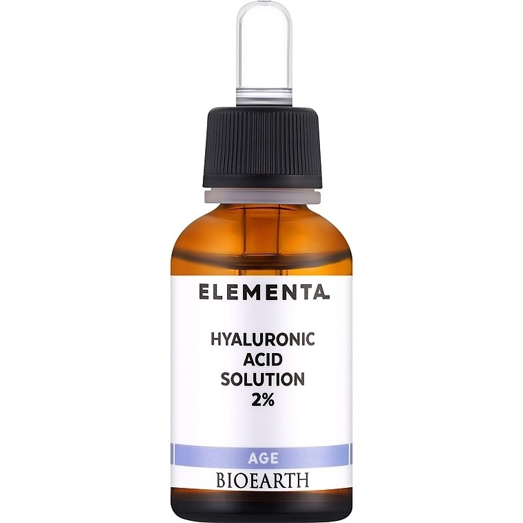Сироватка Bioearth Elementa AGE Hyaluronic Acid 2% 30 мл - фото 1
