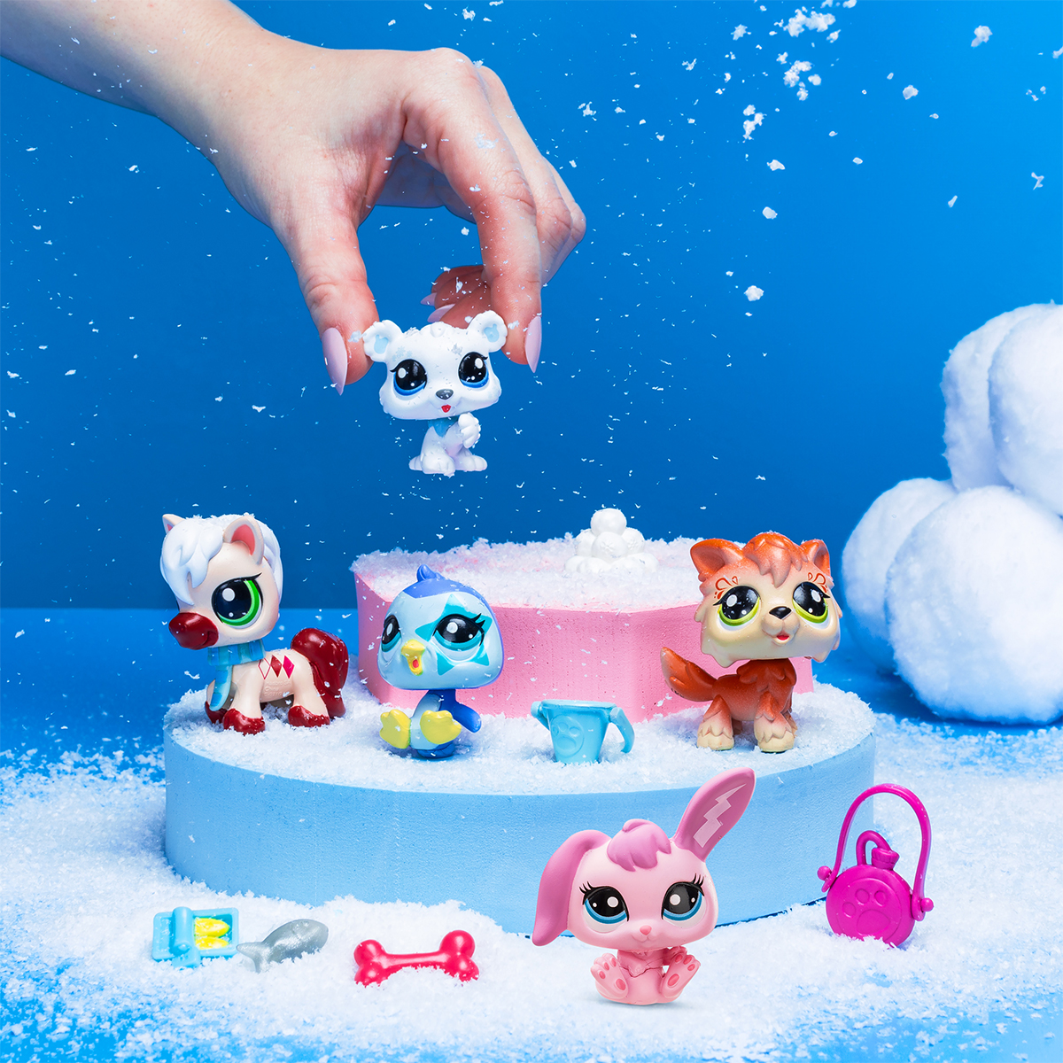 Ігровий набір Littlest Pet Shop Зимові пригоди (573) - фото 4