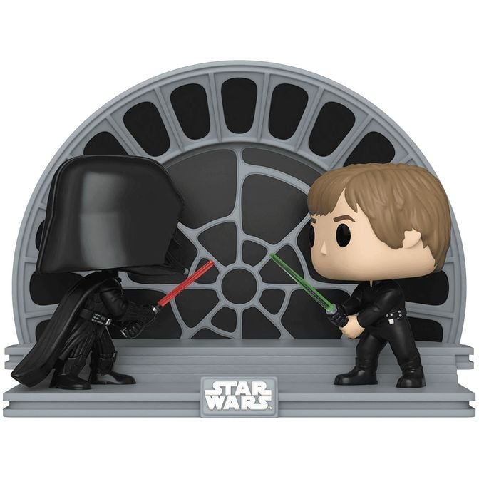 Набір фігурок Funko Pop Фанко Поп Дарта Вейдер та Люк Скайуокер Luke vs Darth Vader Star Wars 10 см SW DL612 - фото 1