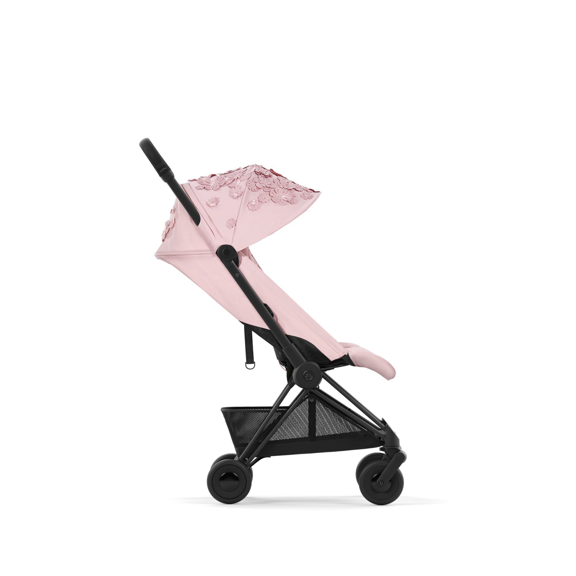 Прогулочная коляска Cybex Coya Matt Simply Flowers Pink розовая (695263) - фото 6
