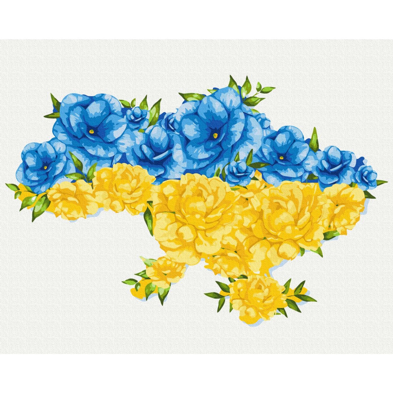 Картина по номерам Цветущая Украина Svetlana Drab Brushme 40x50 см разноцветная 000276547 - фото 1