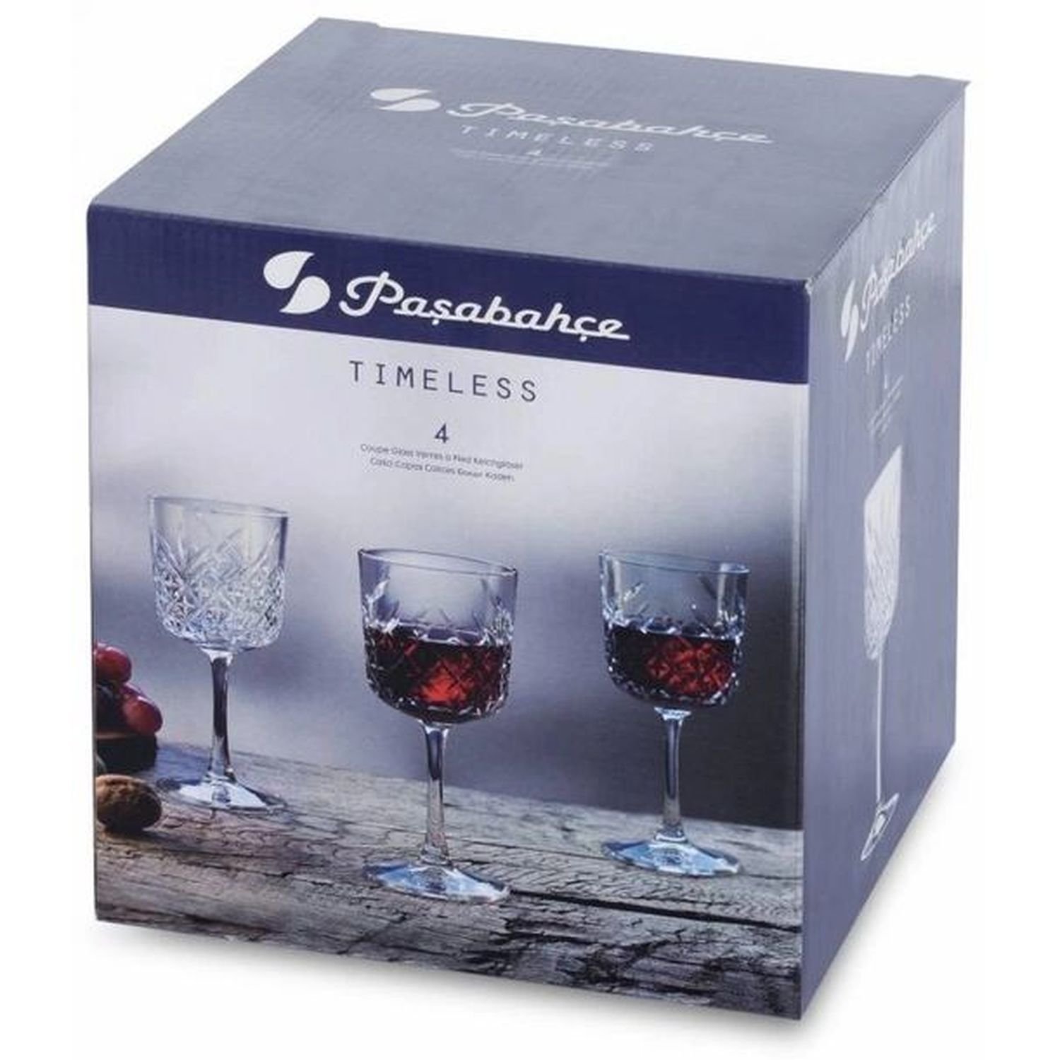 Набор бокалов для вина Pasabahce Timeless 330 мл 4 шт. (440276-4) - фото 2