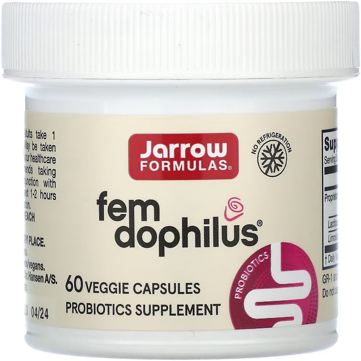 Пробиотики Jarrow Formulas Women's Fem Dophilus 1 млрд 60 капсул - фото 2