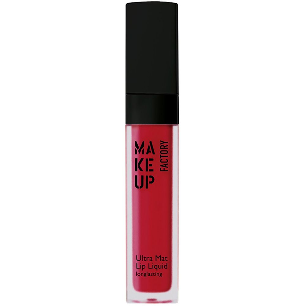 Блеск для губ Make up Factory Ultra Mat Lip Liquid тон 52 (Cherry Red) 6 мл (561734) - фото 1