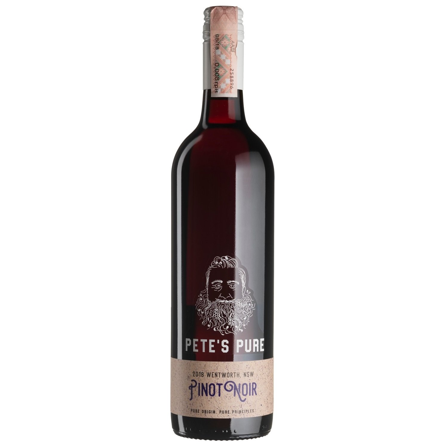 Вино Pete’s Pure Pinot Noir, червоне, сухе, 13%, 0,75 л (43657) - фото 1