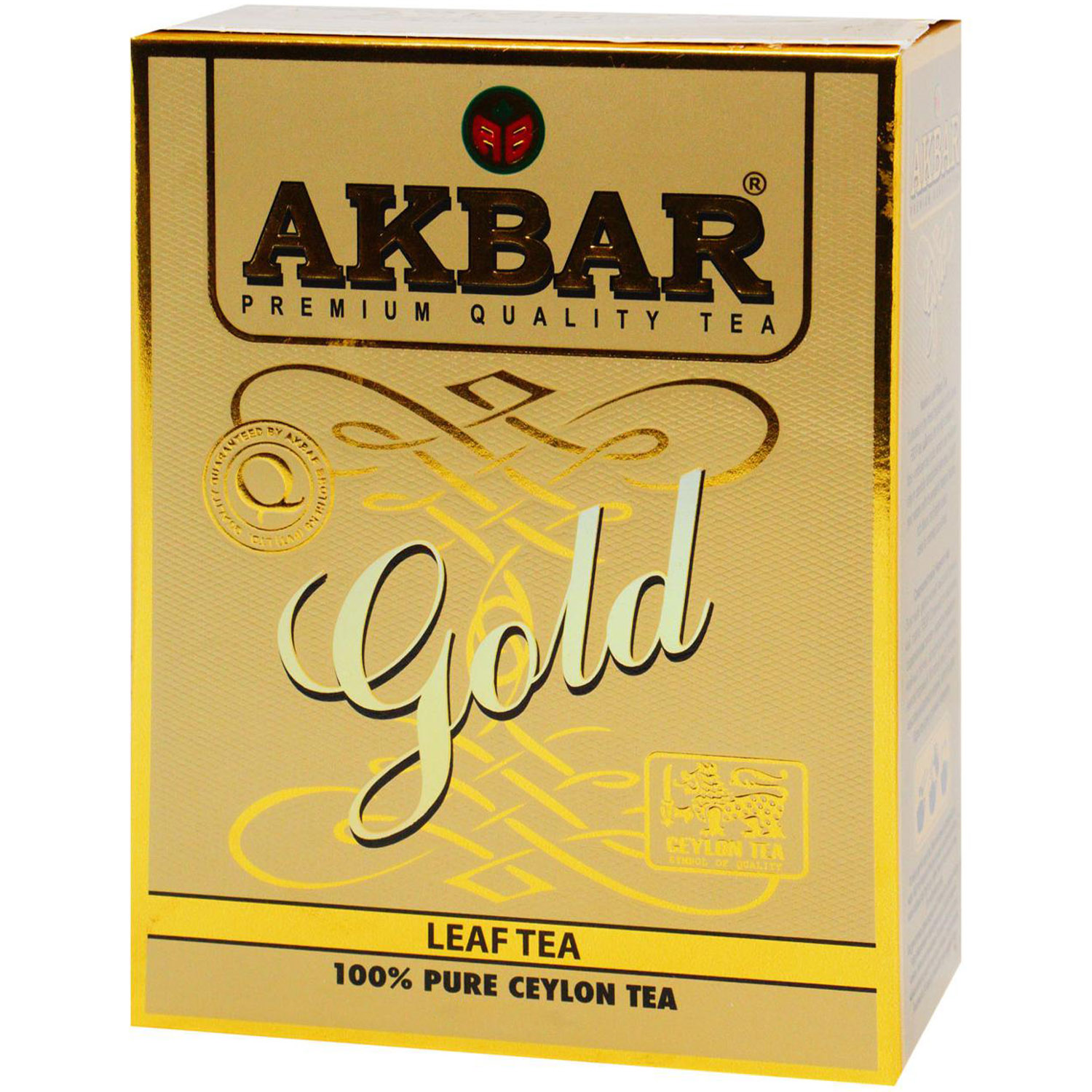 Чай чорний листовий Akbar Gold 250 г - фото 1