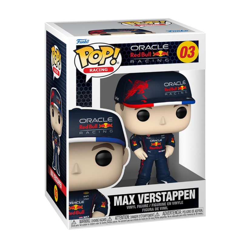 Ігрова фігурка Funko Pop Formula 1 Max Verstappen (72217) - фото 3