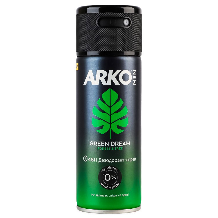 Дезодорант-спрей Arko Men Green Dream Forest&Tree 150 мл - фото 1