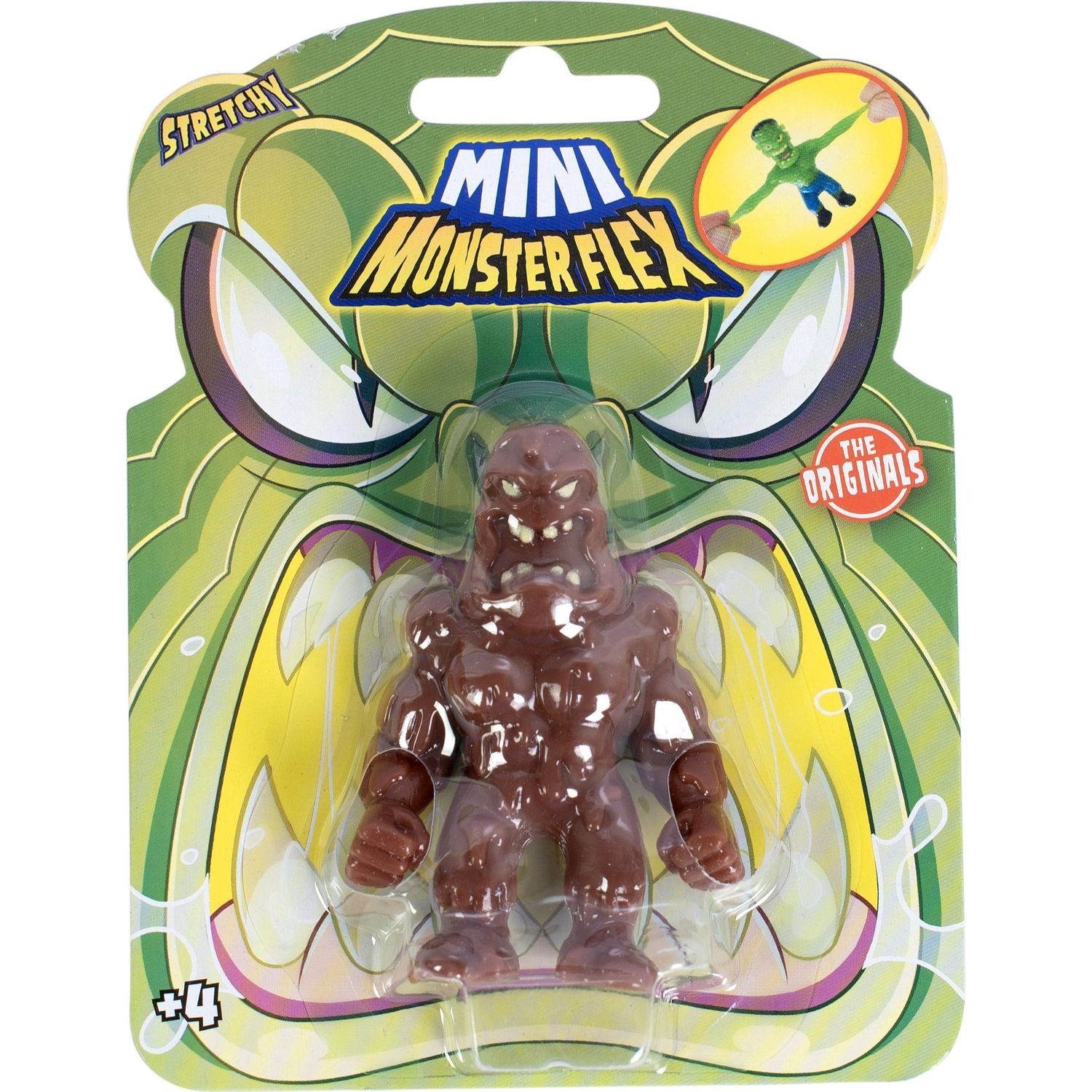 Игрушка растягивающаяся Monster Flex Mini Грязевой монстр (91013) - фото 2