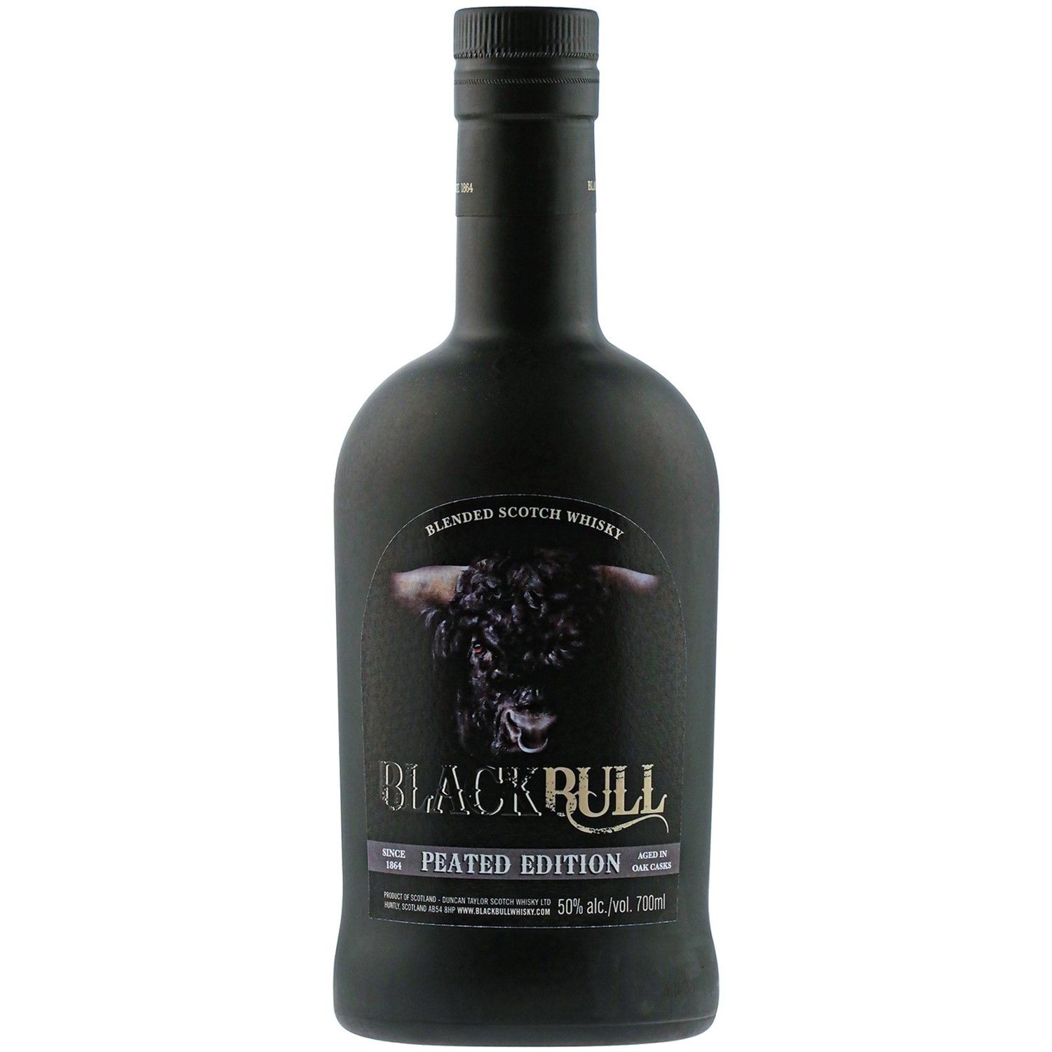 Виски Black Bull Peated Edition Blended Scotch Whisky, 50%, 0,7 л - фото 1