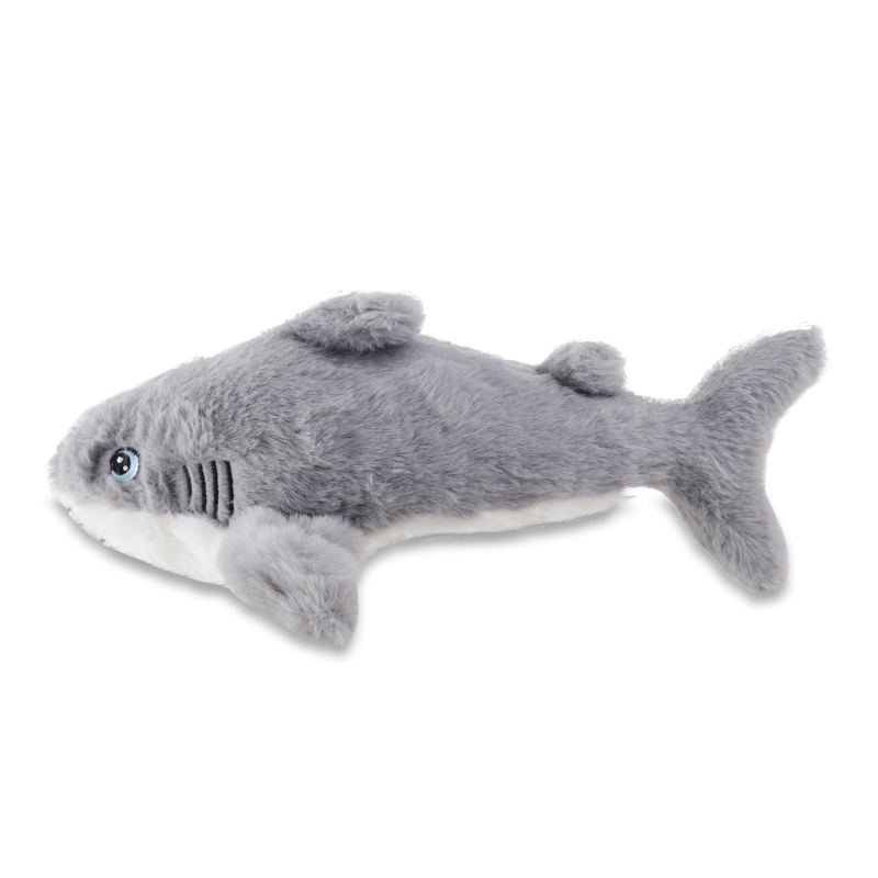 Мягкая игрушка Offtop Акула, 30 см, серый (860263) - фото 1
