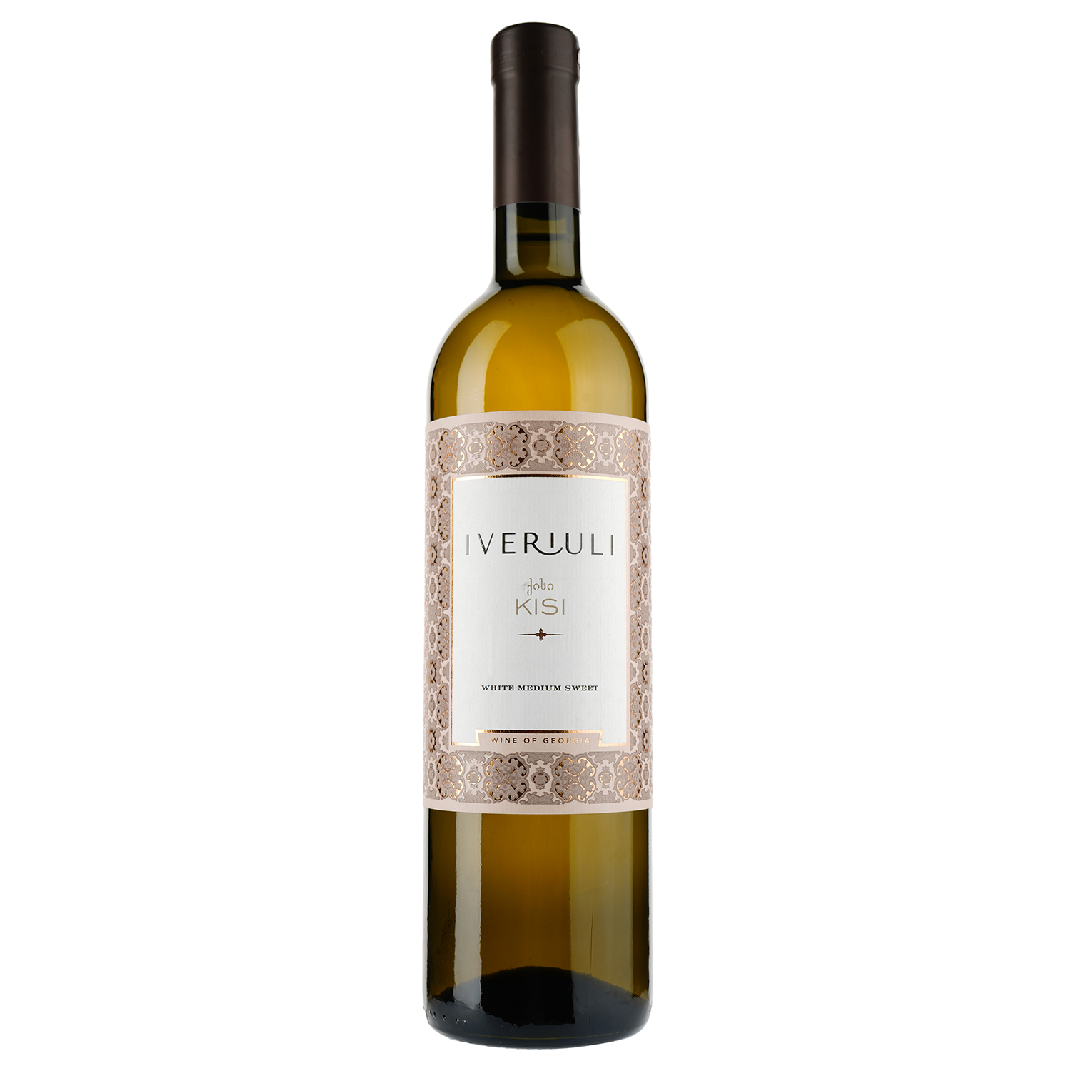 Вино Iveriuli Kisi white semisweet, біле, напівсолодке, 0,75 л (892684) - фото 1