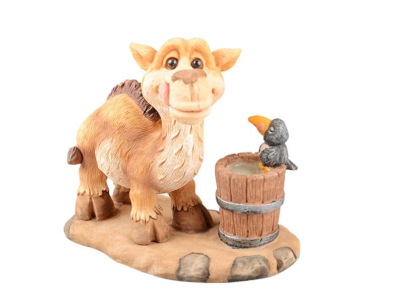 Photos - Figurine / Candlestick Lefard Декоративна фігурка  Верблюд, 10 см, бежевий  (39-445)