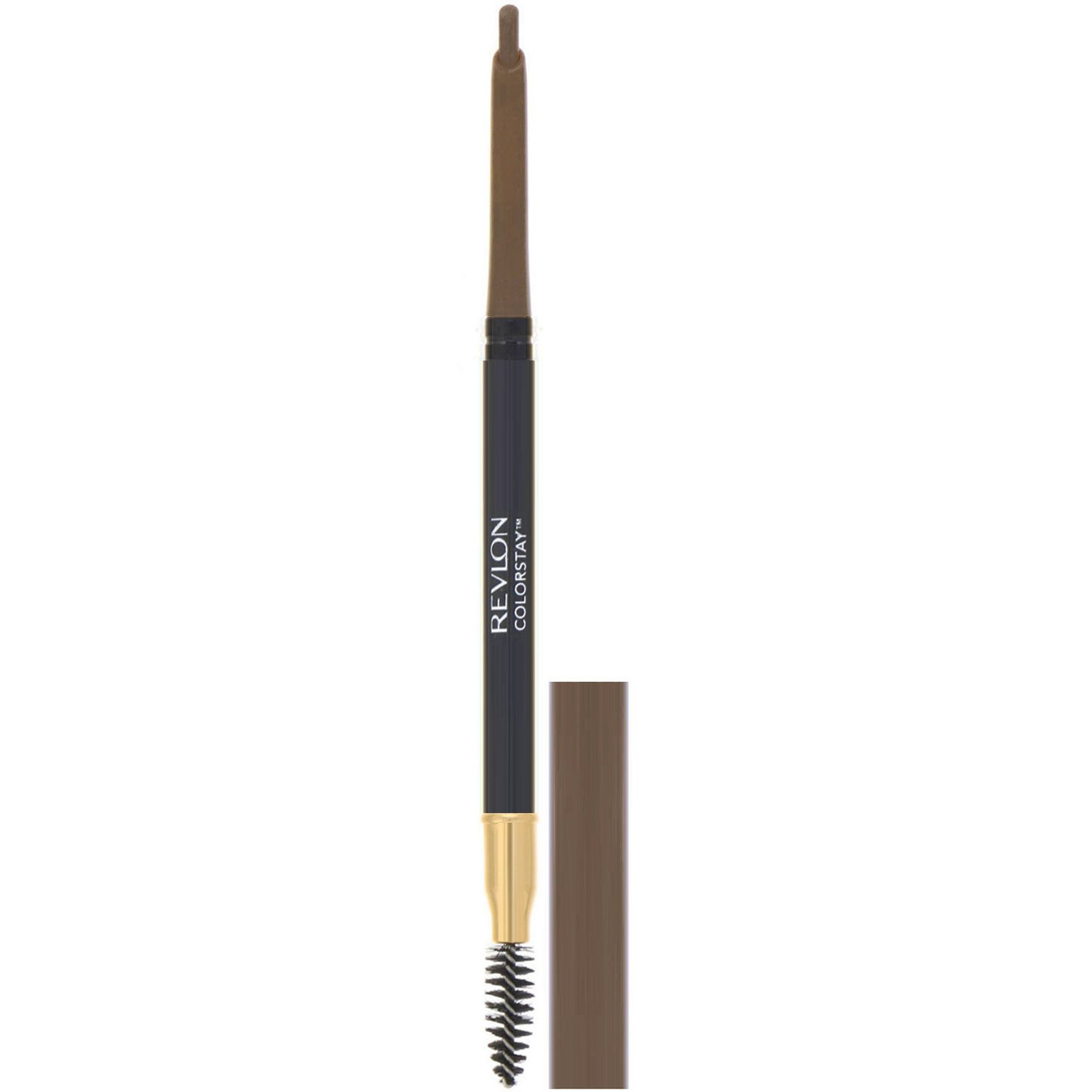 Карандаш для бровей Revlon Colorstay Brow Pencil Soft Brown тон 210, 0.35 г (435827) - фото 1