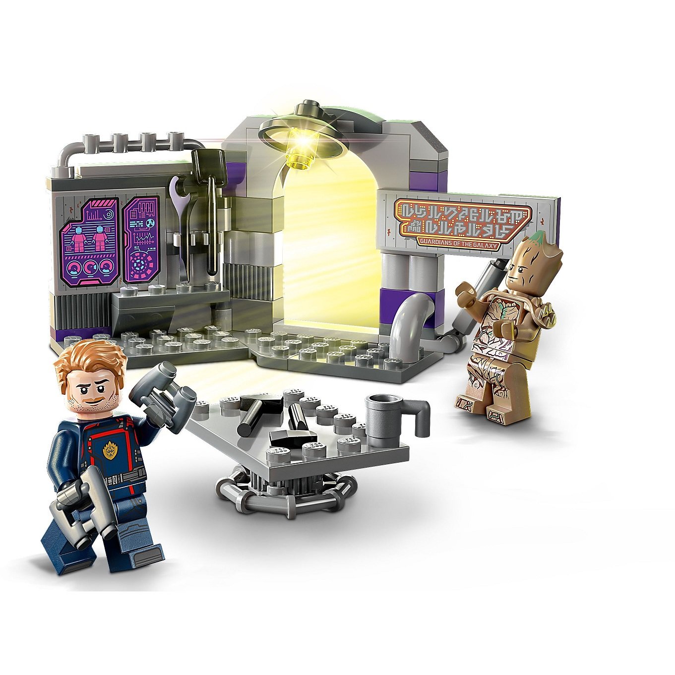 Конструктор LEGO Super Heroes Marvel Штаб-квартира Вартових Галактики, 67 деталей (76253) - фото 4