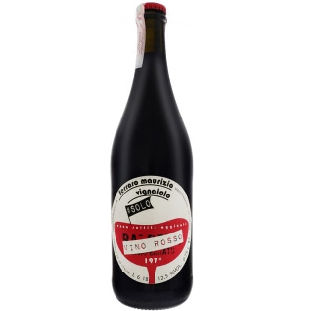Вино Ferraro Maurizio Solo Vino Rosso 197, червоне, сухе, 12,5%, 0,75 л (806072) - фото 1