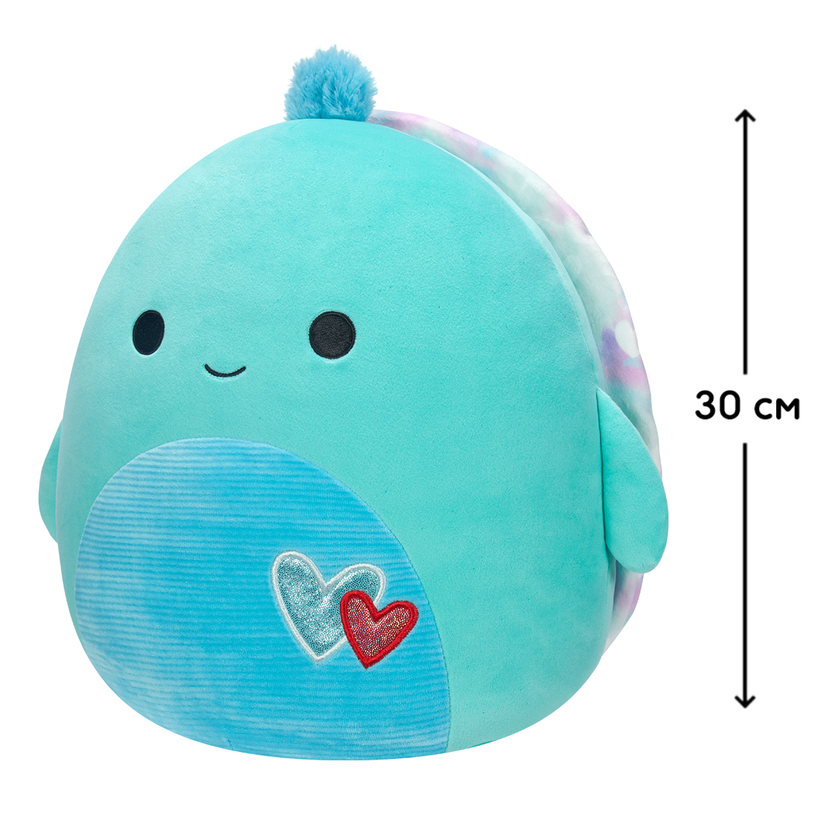 Мягкая игрушка Squishmallows Черепаха Каскад 30 см (SQVA00875) - фото 4