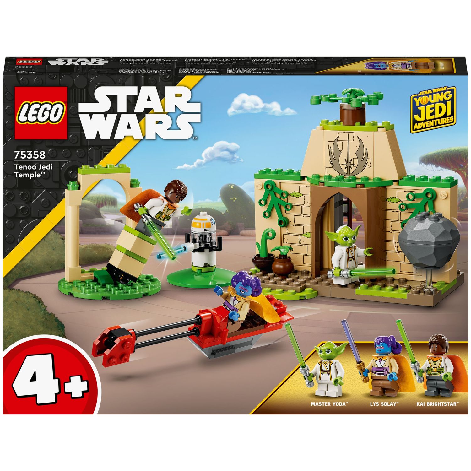 Конструктор LEGO Star Wars Храм джедаїв Tenoo, 124 деталі (75358) - фото 1