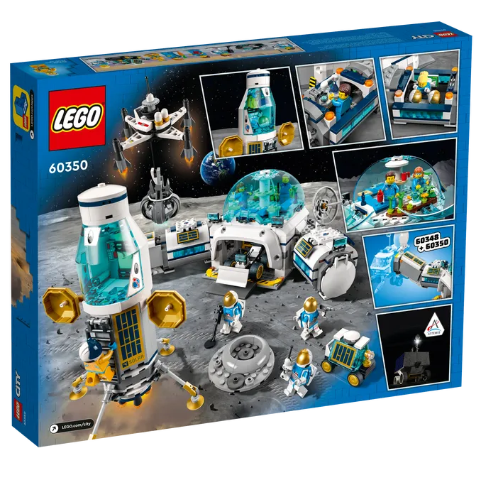 Конструктор LEGO City Лунная научная база, 786 деталей (60350) - фото 3