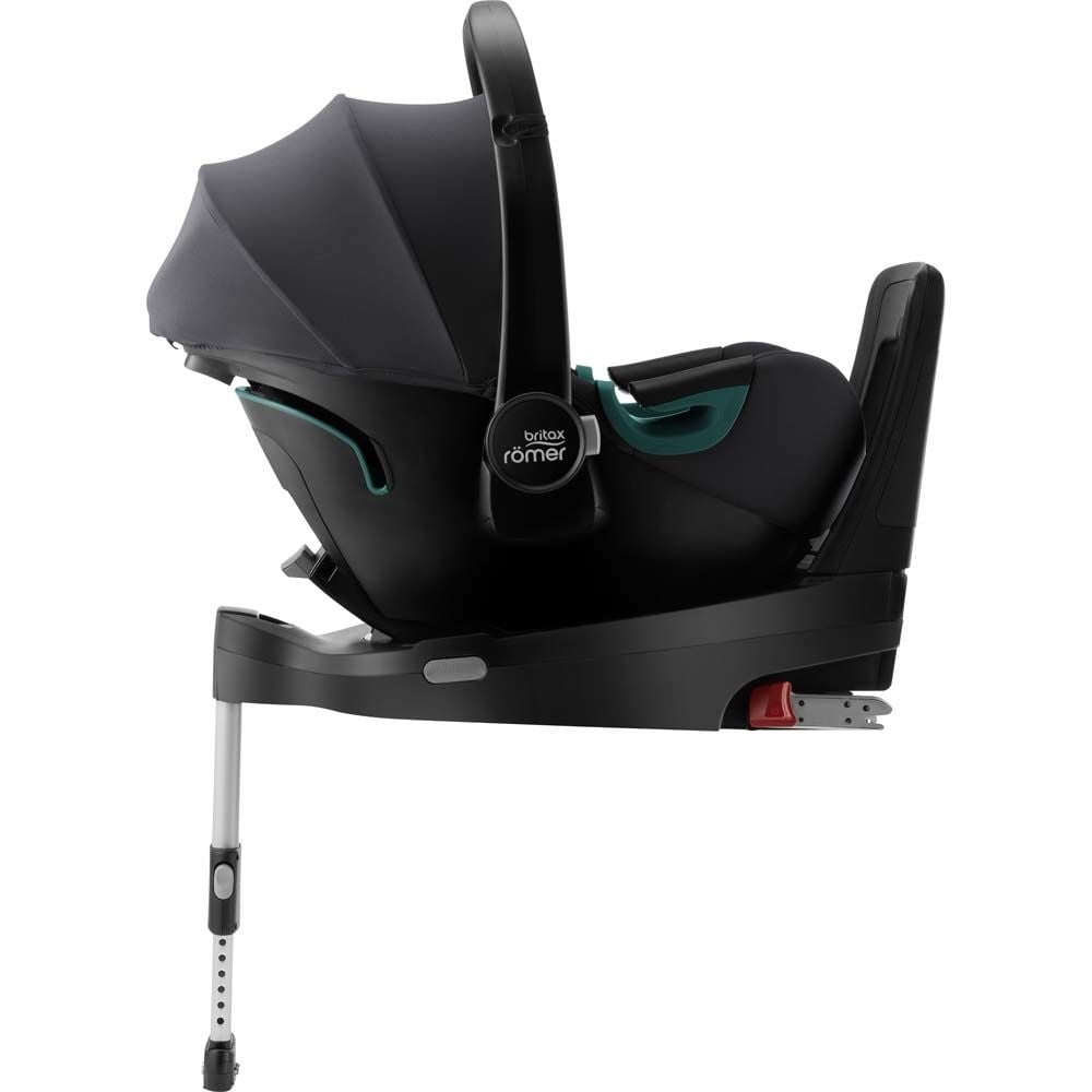 Автокресло Britax Romer Baby-Safe 3 i-Size Midnight Grey, с платформой Flex Base, серое (2000035083) - фото 1