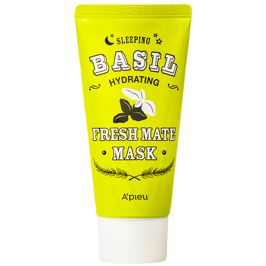 Нічна маска для обличчя A'pieu Fresh Mate Basil Hydrating Sleeping Mask з екстрактом базиліку, 50 мл - фото 1