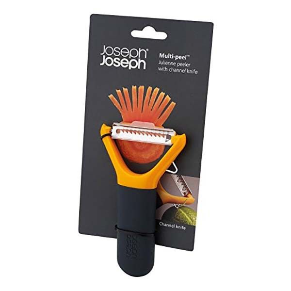 Овощечистка Joseph Joseph Multi-peel Serrated Peeler, оранжевый (10110) - фото 3