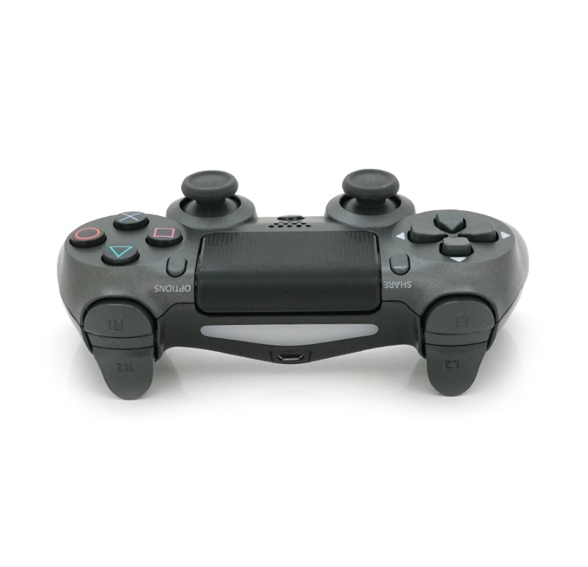 Геймпад джойстик Doubleshock Wireless PS4 Double Motor Vibration DualShock 4 Gey-Black - фото 2