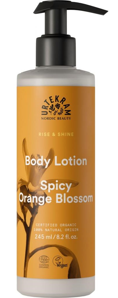 Органічний лосьйон для тіла Urtekram Body Lotion Spicy orange Blossom, 245 мл - фото 1