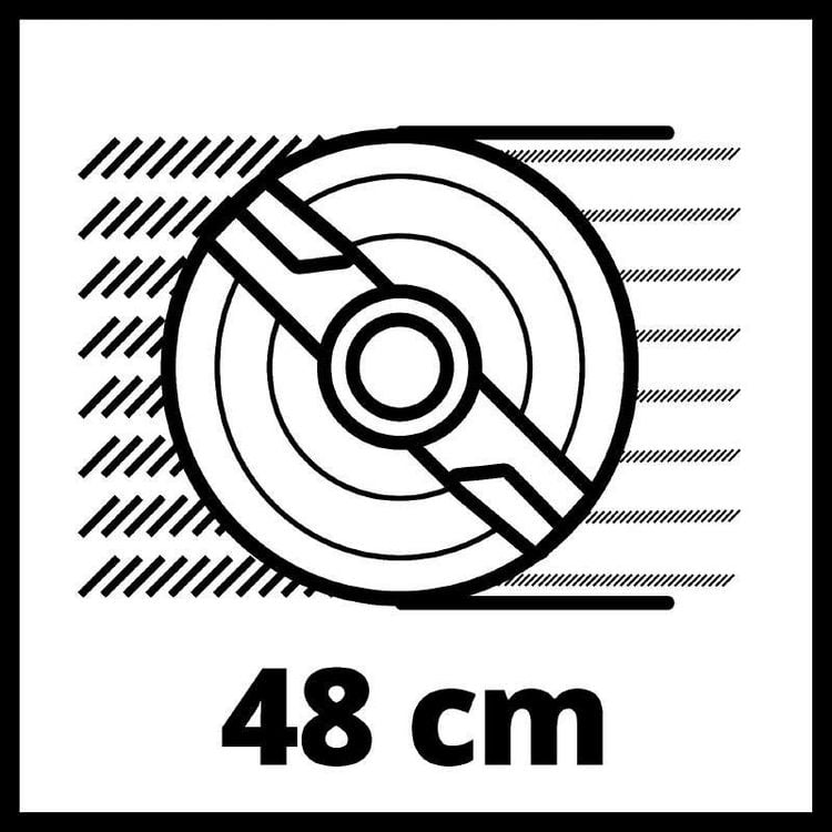 Газонокосарка акумуляторна Einhell GE-CM 36/48 Li M-Solo (3413054) - фото 14