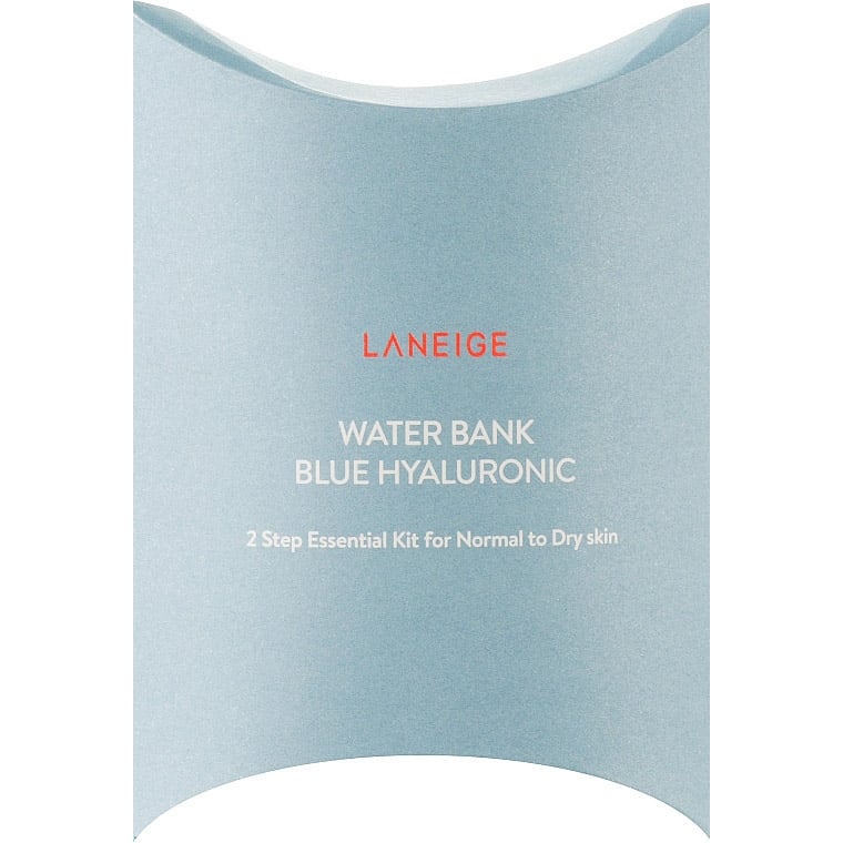 Набор миниатюр для кожи Laneige Water Bank Blue Hyaluronic 2 Step Essential Kit for Normal to Dry Skin, 2 шт. - фото 1